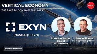 Exyn Technologies (Nasdaq: EXYN) | Vertical Economy Investor Conference Replay