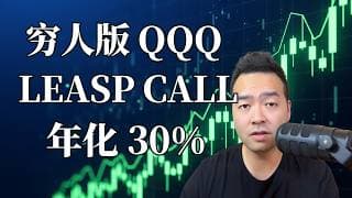 QQQ LEAPS CALL 太贵， 10年回测证明， 买它年化回报30%， 门槛低，简单，普通人可复制