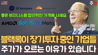 블랙록이 미래를 위해 장기 투자하며 꾸준히 담고 있는 기업들(블랙록의 최근분기 13F보고서)