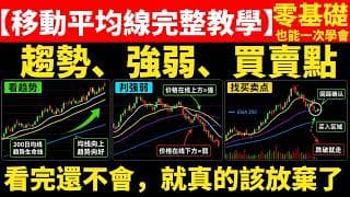 移動平均線最全教學｜一支搞懂均線是什麼、怎麼用、頂級交易員怎麼用