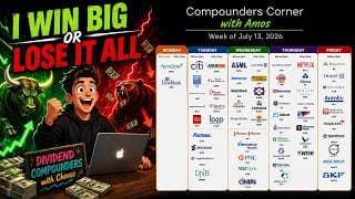 Compounders Corner: Everything I'm Watching This Earnings Week