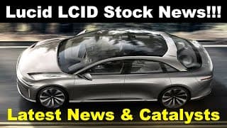 Lucid Group LCID Update | Production & Quality | CEO Space Concept Technology | Billionaire Investor