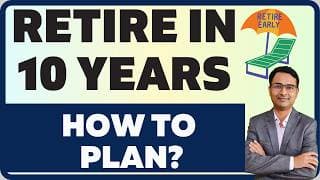 REAL PLAN : Retire in 10 Years: Is It Possible? || Reality Check and How to invest