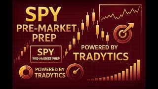 $SPY Pre-Market Prep: Gamma cluster, but a clean daily look!