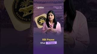 Why RBI Didn't Cut Interest Rates Today | Inflation 5.1%, GDP 6.6% & Monsoon Risk | Upstox