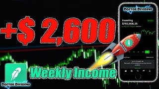 NOW $2,600+ WEEKLY INCOME! | Stock & Options Investing!