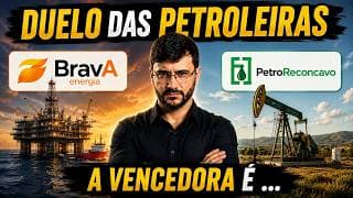 💲DUELO: Se eu pudesse investir em apenas UMA petroleira, seria esta... qual vence?