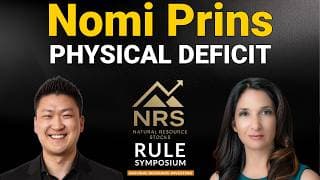 Nomi Prins: Paper Markets Are Masking a Physical Gold and Silver Supply Deficit