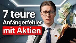 Die 7 teuersten Anfängerfehler, die 90 % der Aktien-Investoren machen