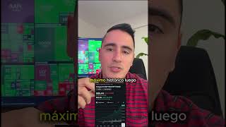 que hacer cuando una accion esta a un precio alto? se debe vender? #finanzas #stocks #money