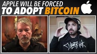 Square & Paypal's BTC move will force Apple to adopt Bitcoin | Michael Saylor