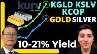 KGLD is Outperforming Gold: Monthly Dividends, Preventing NAV Erosion, & Total Returns (KSLV KCOP)