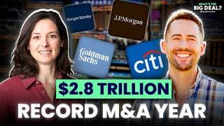 Global M&A Just Hit a RECORD $2.8 Trillion. Here's What's Driving It.