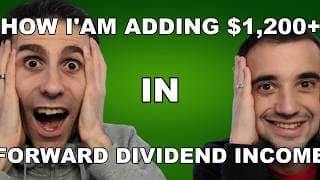 This is HOW I am ADDING $1,200 IN DIVIDEND INCOME!