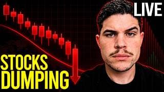 LIVE: Stocks DUMPING, Time to buy or more BLOOD INCOMING?!
