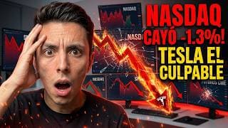 FUTUROS NASDAQ CAEN -1.3% TRAS TESLA 🔥 Trading en Vivo 🔴 NASDAQ | ORO | SP500 | Futuros CME