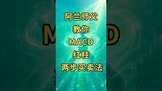 MACD红柱秘诀 #阿兰说美股 #炒股功夫 #Shorts