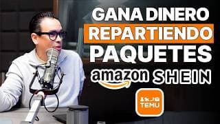 La nueva mina de oro: ¿Cuánto puedes ganar repartiendo paquetes de Amazon, Shein y Temu?
