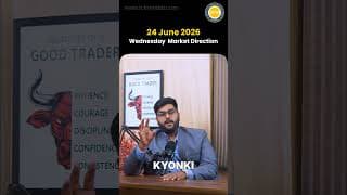 Nifty Market Direction for 24 June 2026 📈