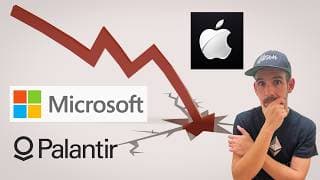 PALANTIR Y MICROSOFT SE DESPLOMAN EN MEDIO DE UN RALLY EN EL S&P 500 !!....APPLE A MÁXIMOS PRONTO ??