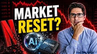 Netflix Drops, the AI Bubble Cracks… Is a Market Reset Next?