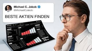 SO findest du die BESTEN AKTIEN der WELT: Exakte Anleitung (AlleAktien Qualitätsscore  = AAQS)