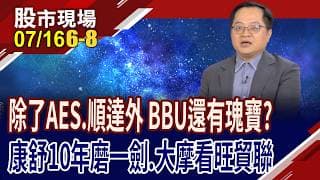 除AES.順達 還有誰也蓄勢待發?康舒資本支出倍增,迎獲利拐點?從線材王變系統王 貿聯三箭齊發!｜20260716(第6/8段)股市現場*鄭明娟(李冠嶔)