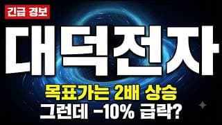 [대덕전자 주가 전망] 23만 원 목표가는 증권가의 덫일까? 9% 급락 속 숨겨진 충격 시나리오 #대덕전자주가전망 #대덕전자목표가 #대덕전자