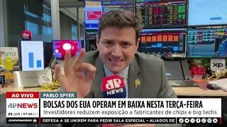 Onda de venda de ações de tecnologia pressiona bolsas: Pablo Spyer no Jornal da Manhã