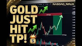 GOLD JUST HIT TP! (CRT Strategy Breakdown + What’s Next for XAUUSD)