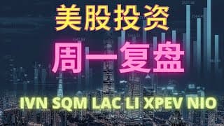 【美股投资】周一复盘，整个大宗反弹，空仓观望。