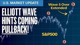 Elliott Wave Hints a Short-Term Pull Back | Elliott Wave S&P500 VIX Technical Analysis