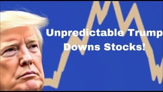 Why Unpredictable Trump Downs Stocks!