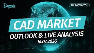 Market Watch | CAD Market Outlook & Live Analysis | 14 Juli 2026 #MostTrustedBroker | 10:00