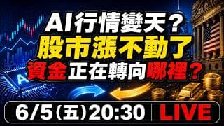 AI行情變天？股市漲不動了，資金正在轉向哪裡？