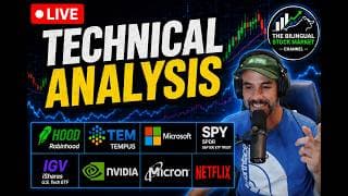 LIVE TECHNICAL ANALYSIS !! IS IT TIME TO BUY THE MAG 7 ??? + HOOD, TEM, SPY, NVDA, MU, MSFT AND MORE