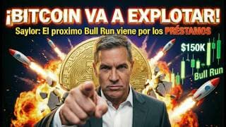 Bitcoin va a EXPLOTAR: Michael Saylor revela la verdadera razón del próximo Bull Run🔥 ✅