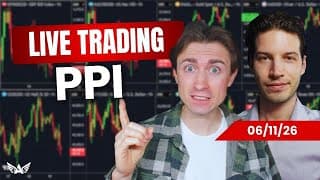 LIVE Trading PPI Gold, Nasdaq, Forex | A1 Trading Show