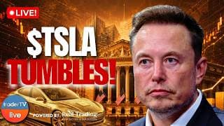 Tesla Tanks 8% as Rivian Rallies on Strong Deliveries — Jobs Data Misses Big | Stock Market Live