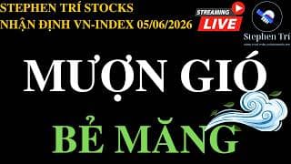 🔴VN-INDEX 05/06/2026: Thanh khoản 10.000 tỉ sắp xuất hiện - NĐT hết hàng