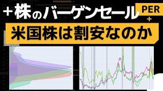 【S&P500】日本人にとっても、米国株は割安なのか。【買い時】