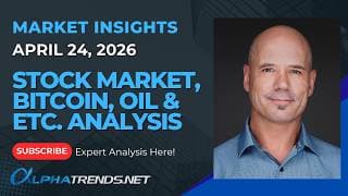 Stock Market, Bitcoin, Oil, etc. Analysis for Week Ending April 24, 2026