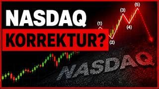 Nasdaq Analyse (NDX): Große Korrektur Voraus? Elliott Wave Analyse