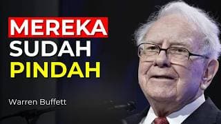 „Banyak orang akan terlambat menyadari ini." — Warren Buffett