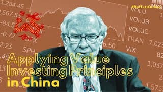 Applying Value Investing Principles in China