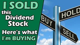 I DUMPED This Dividend Stock – Here’s What I’m Buying Instead!