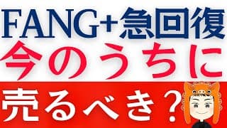 【FANG+株価回復】保有だけが「正解ではない理由」を解説します