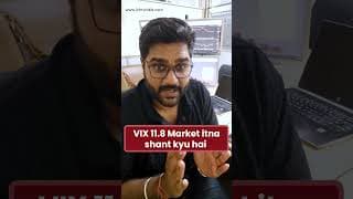 VIX Crash Explained: Is Nifty Preparing for a Big Move? #shortsfeed #shorts