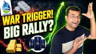 Crude Oil, Natural Gas, Gold & Silver Analysis, War News Trigger 🛑 Commodity Market Me Bada Dhamaka?
