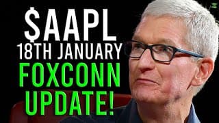 $AAPL- THE LATEST UPDATE ABOUT FOXCONN! Apple Stock Full Analysis 18 January | Stox 101 USA